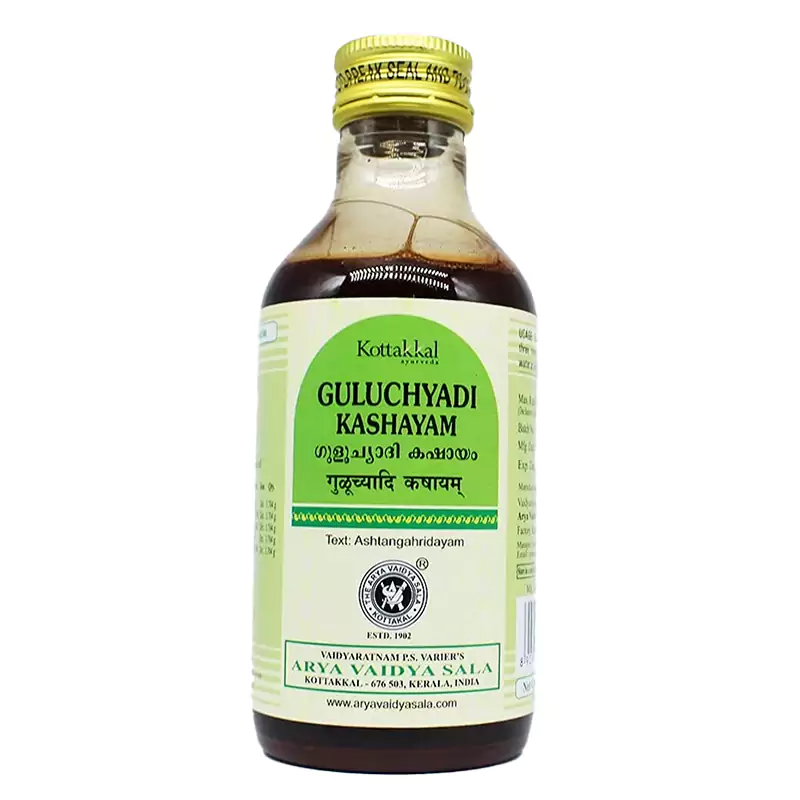 Kottakkal Arya Vaidyasala Guluchyadi Kashayam, 200 ml-1.webp